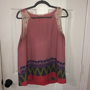 Tank top blouse